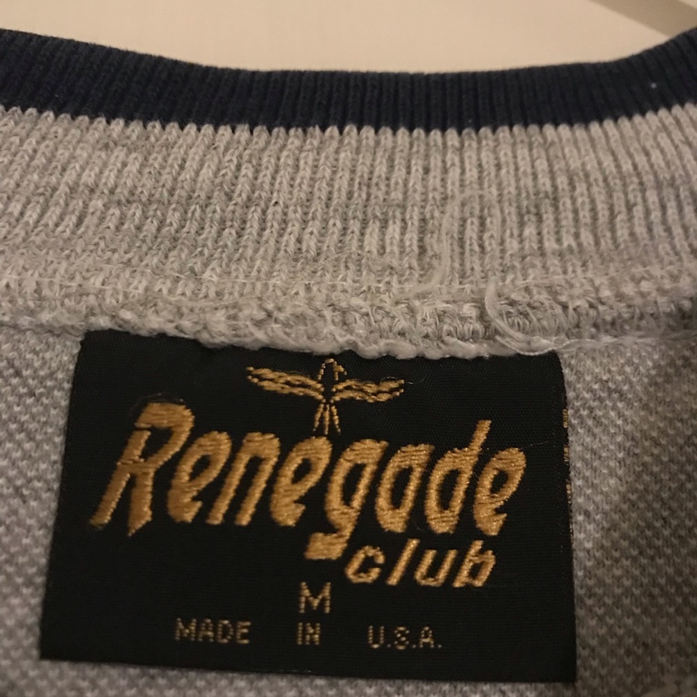 Vintage Renegade Annapolis embroidered sweater